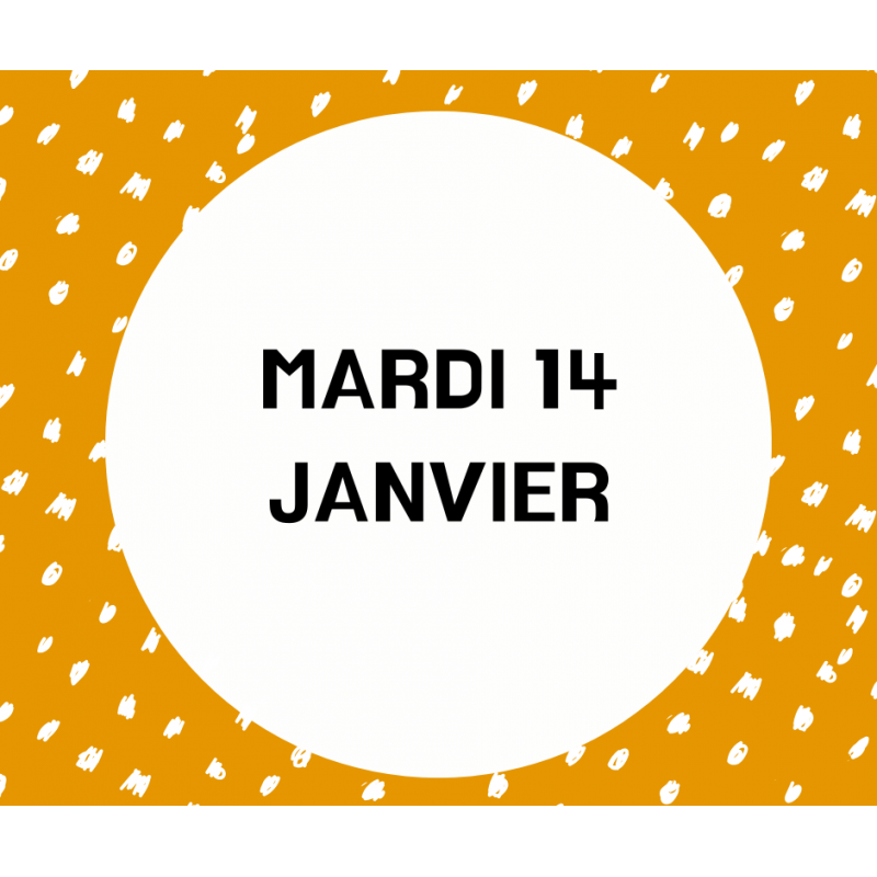 2- MARDI 14 JANVIER