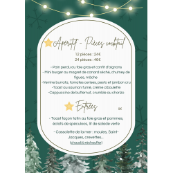 Apéritif : 24 pièces